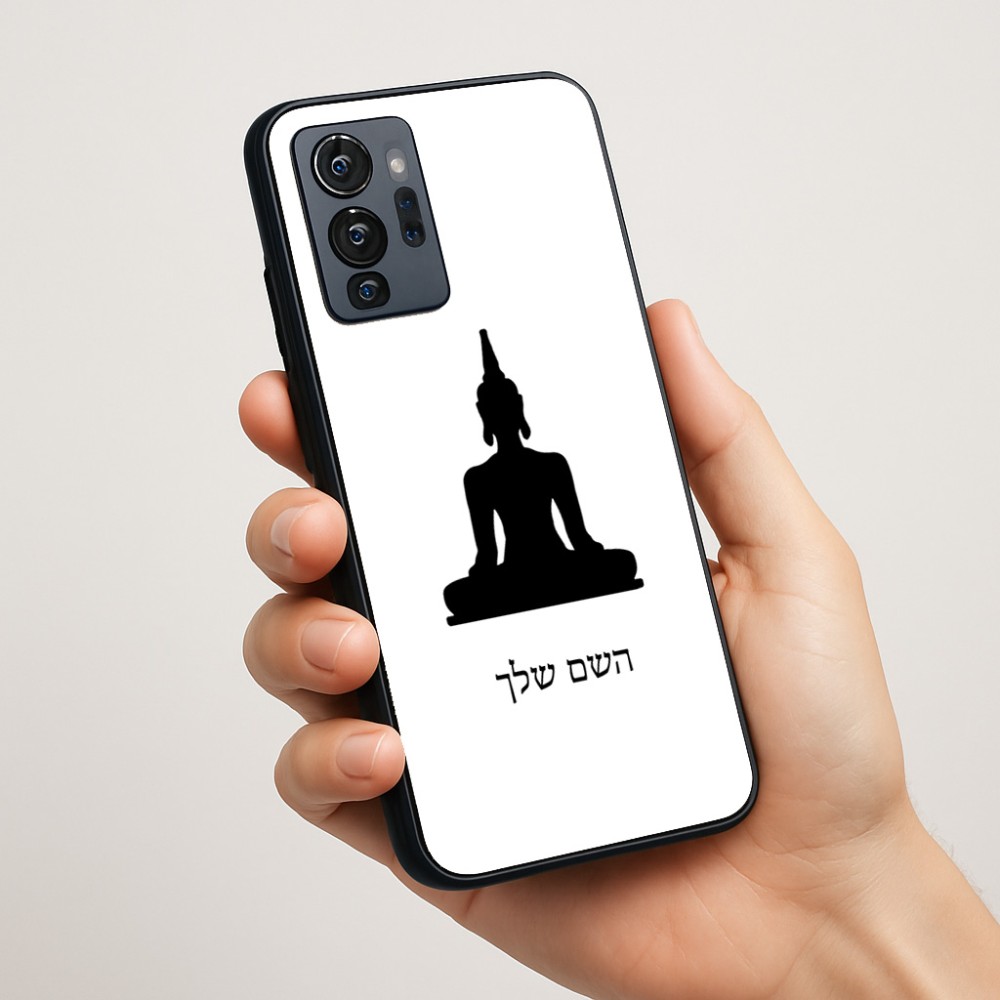 כיסוי בעיצוב אישי עם השם שלך לדגם - Motorola G96 בעיצוב בודה