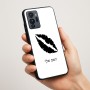 כיסוי בעיצוב אישי עם השם שלך לדגם - Motorola G96 בעיצוב שפתיים - נשיקה
