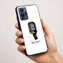 כיסוי בעיצוב אישי עם השם שלך לדגם - Motorola G96 בעיצוב מיקרופון
