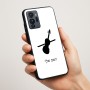 כיסוי בעיצוב אישי עם השם שלך לדגם - Motorola G96 בעיצוב כינור
