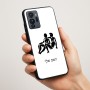 כיסוי בעיצוב אישי עם השם שלך לדגם - Motorola G96 בעיצוב מזלות - תאומים