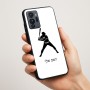 כיסוי בעיצוב אישי עם השם שלך לדגם - Motorola G96 בעיצוב שחקן בייסבול