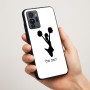 כיסוי בעיצוב אישי עם השם שלך לדגם - Motorola G96 בעיצוב מעודדת