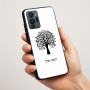 כיסוי בעיצוב אישי עם השם שלך לדגם - Motorola G96 בעיצוב עץ