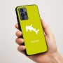 כיסוי בעיצוב אישי עם השם שלך לדגם - Motorola G96 בעיצוב כריש ראש פטיש