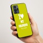 כיסוי בעיצוב אישי עם השם שלך לדגם - Motorola G96 בעיצוב אוהב את החברה שלי