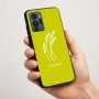כיסוי בעיצוב אישי עם השם שלך לדגם - Motorola G96 בעיצוב חיטה גלית זהב