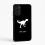 כיסוי בעיצוב אישי עם השם שלך לדגם - Motorola Moto E15 4G בעיצוב דינוזאור