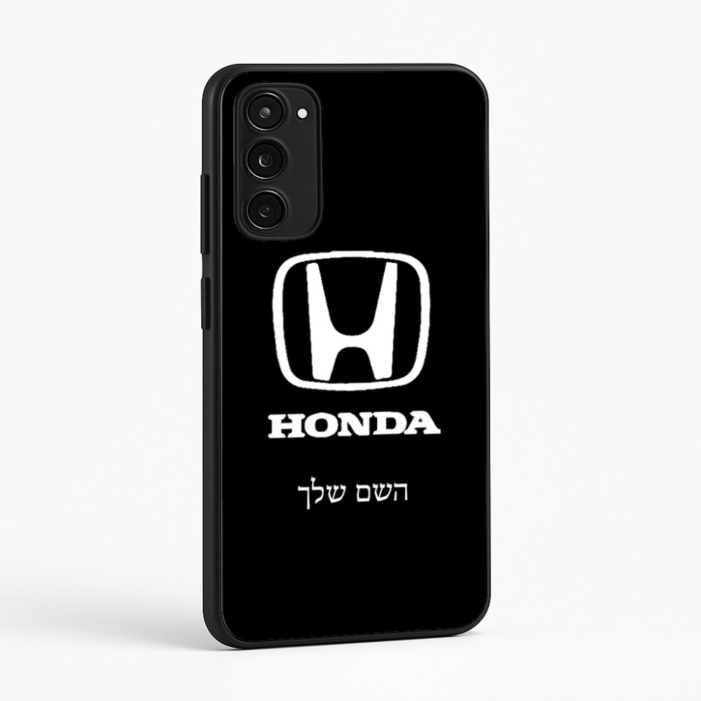 כיסוי בעיצוב אישי עם השם שלך לדגם - Motorola Moto E15 4G בעיצוב הונדה 2