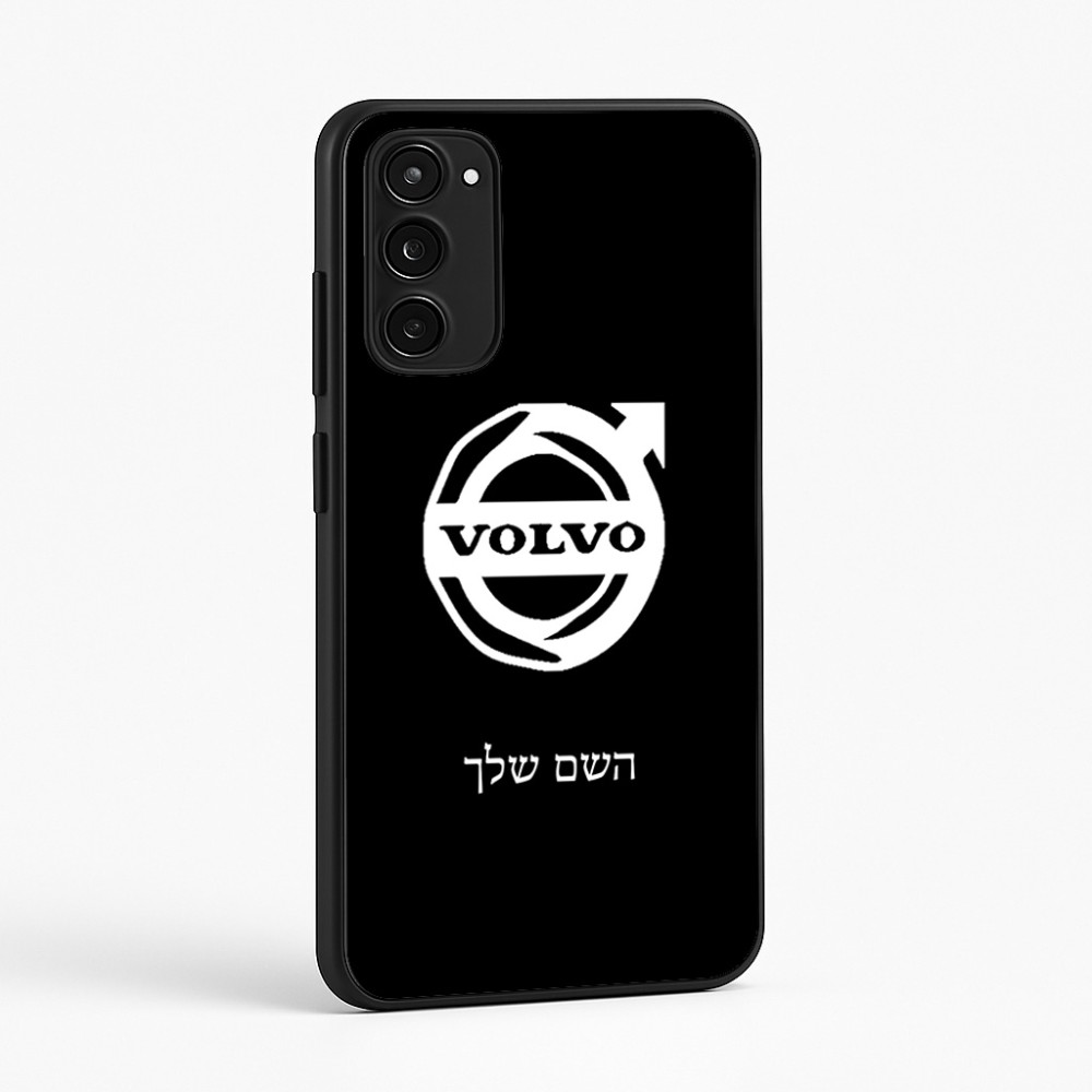 כיסוי בעיצוב אישי עם השם שלך לדגם - Motorola Moto E15 4G בעיצוב וולוו