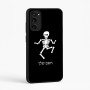 כיסוי בעיצוב אישי עם השם שלך לדגם - Motorola Moto E15 4G בעיצוב סקלטון