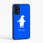 כיסוי בעיצוב אישי עם השם שלך לדגם - Motorola Moto E15 4G בעיצוב פינגווין