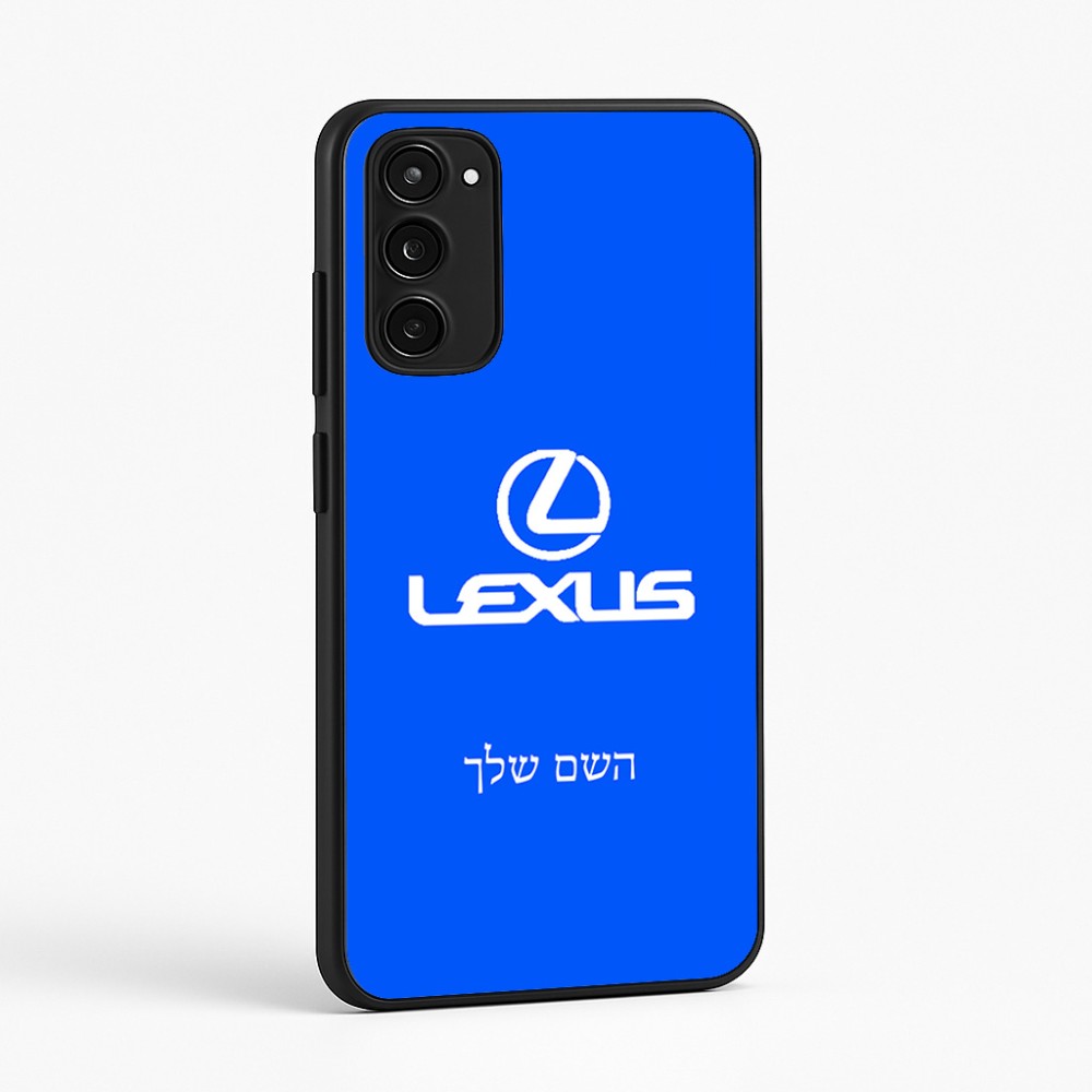 כיסוי בעיצוב אישי עם השם שלך לדגם - Motorola Moto E15 4G בעיצוב לקסוס