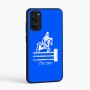 כיסוי בעיצוב אישי עם השם שלך לדגם - Motorola Moto E15 4G בעיצוב רוכב סוסים