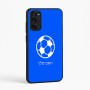 כיסוי בעיצוב אישי עם השם שלך לדגם - Motorola Moto E15 4G בעיצוב כדורגל כדור כדורגל