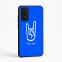 כיסוי בעיצוב אישי עם השם שלך לדגם - Motorola Moto E15 4G בעיצוב יד סלע