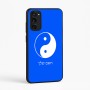 כיסוי בעיצוב אישי עם השם שלך לדגם - Motorola Moto E15 4G בעיצוב סמל יינג יאנג