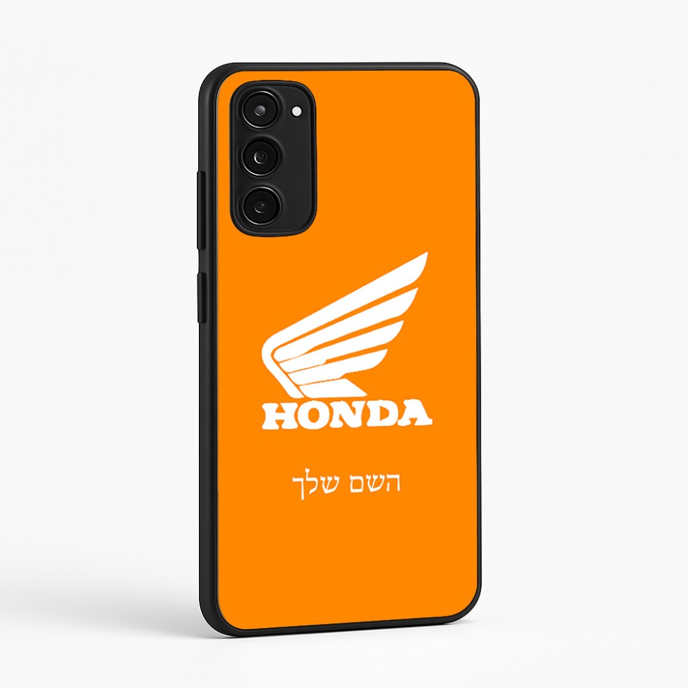 כיסוי בעיצוב אישי עם השם שלך לדגם - Motorola Moto E15 4G בעיצוב הונדה