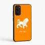 כיסוי בעיצוב אישי עם השם שלך לדגם - Motorola Moto E15 4G בעיצוב מזלות - אריה