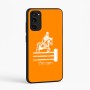כיסוי בעיצוב אישי עם השם שלך לדגם - Motorola Moto E15 4G בעיצוב רוכב סוסים