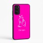 כיסוי בעיצוב אישי עם השם שלך לדגם - Motorola Moto E15 4G בעיצוב חתול