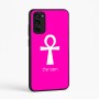 כיסוי בעיצוב אישי עם השם שלך לדגם - Motorola Moto E15 4G בעיצוב אנק - מפתח החיים המצרי