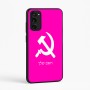 כיסוי בעיצוב אישי עם השם שלך לדגם - Motorola Moto E15 4G בעיצוב פטיש ומגל