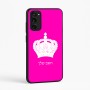 כיסוי בעיצוב אישי עם השם שלך לדגם - Motorola Moto E15 4G בעיצוב כתר מלכותי