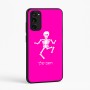 כיסוי בעיצוב אישי עם השם שלך לדגם - Motorola Moto E15 4G בעיצוב סקלטון