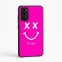 כיסוי בעיצוב אישי עם השם שלך לדגם - Motorola Moto E15 4G בעיצוב סמיילי