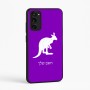 כיסוי בעיצוב אישי עם השם שלך לדגם - Motorola Moto E15 4G בעיצוב קנגורו