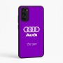 כיסוי בעיצוב אישי עם השם שלך לדגם - Motorola Moto E15 4G בעיצוב אאודי