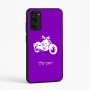 כיסוי בעיצוב אישי עם השם שלך לדגם - Motorola Moto E15 4G בעיצוב הארלי-דיווידסון