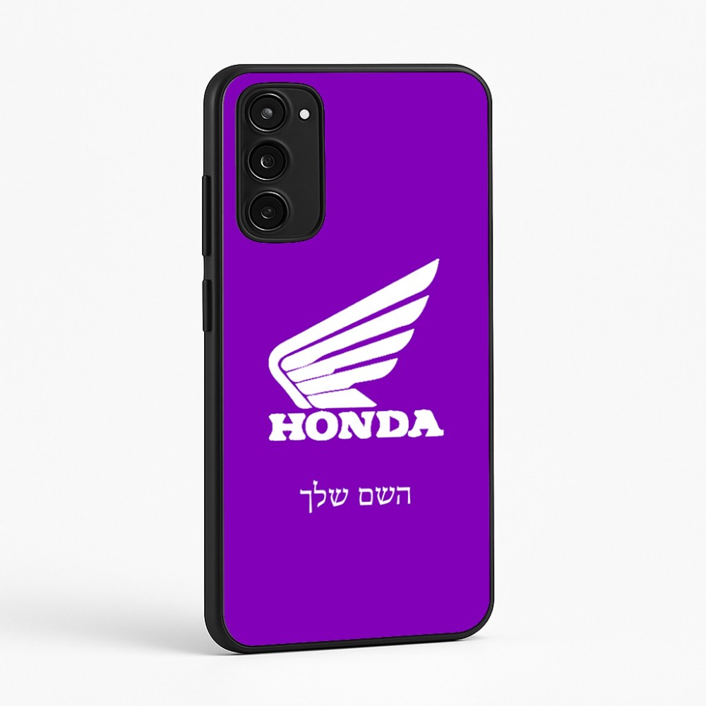 כיסוי בעיצוב אישי עם השם שלך לדגם - Motorola Moto E15 4G בעיצוב הונדה