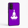 כיסוי בעיצוב אישי עם השם שלך לדגם - Motorola Moto E15 4G בעיצוב אימון יוגה