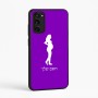 כיסוי בעיצוב אישי עם השם שלך לדגם - Motorola Moto E15 4G בעיצוב אישה בהריון