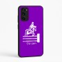 כיסוי בעיצוב אישי עם השם שלך לדגם - Motorola Moto E15 4G בעיצוב רוכב סוסים