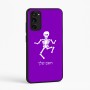 כיסוי בעיצוב אישי עם השם שלך לדגם - Motorola Moto E15 4G בעיצוב סקלטון