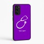 כיסוי בעיצוב אישי עם השם שלך לדגם - Motorola Moto E15 4G בעיצוב סטטוסקופ רופא