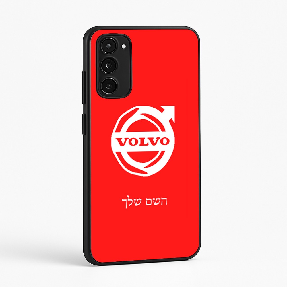 כיסוי בעיצוב אישי עם השם שלך לדגם - Motorola Moto E15 4G בעיצוב וולוו