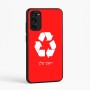 כיסוי בעיצוב אישי עם השם שלך לדגם - Motorola Moto E15 4G בעיצוב למחזר