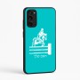 כיסוי בעיצוב אישי עם השם שלך לדגם - Motorola Moto E15 4G בעיצוב רוכב סוסים