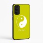 כיסוי בעיצוב אישי עם השם שלך לדגם - Motorola Moto E15 4G בעיצוב סמל יינג יאנג