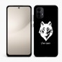 כיסוי בעיצוב אישי עם השם שלך לדגם - Motorola Moto E15 4G בעיצוב זאב