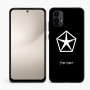 כיסוי בעיצוב אישי עם השם שלך לדגם - Motorola Moto E15 4G בעיצוב קרייזלר
