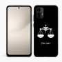 כיסוי בעיצוב אישי עם השם שלך לדגם - Motorola Moto E15 4G בעיצוב מזלות - מאזניים