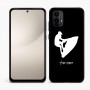 כיסוי בעיצוב אישי עם השם שלך לדגם - Motorola Moto E15 4G בעיצוב אופנוע ים