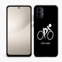 כיסוי בעיצוב אישי עם השם שלך לדגם - Motorola Moto E15 4G בעיצוב אופניים אולימפיים