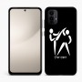 כיסוי בעיצוב אישי עם השם שלך לדגם - Motorola Moto E15 4G בעיצוב לוחמים אולימפיים