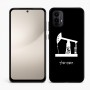 כיסוי בעיצוב אישי עם השם שלך לדגם - Motorola Moto E15 4G בעיצוב באר נפט